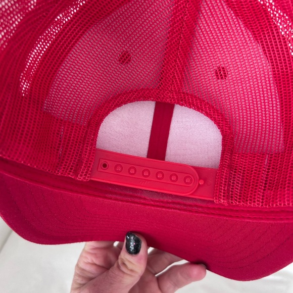 Red Baseball Cap - Picture 4 of 8